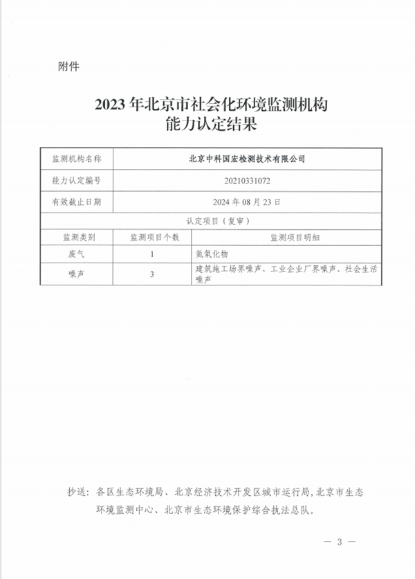 生態(tài)環(huán)境認定結果通告3